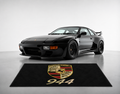 Porsche 944 Garage Floor Mat 5x7 FT (60x87 Inches) Showroom Rug