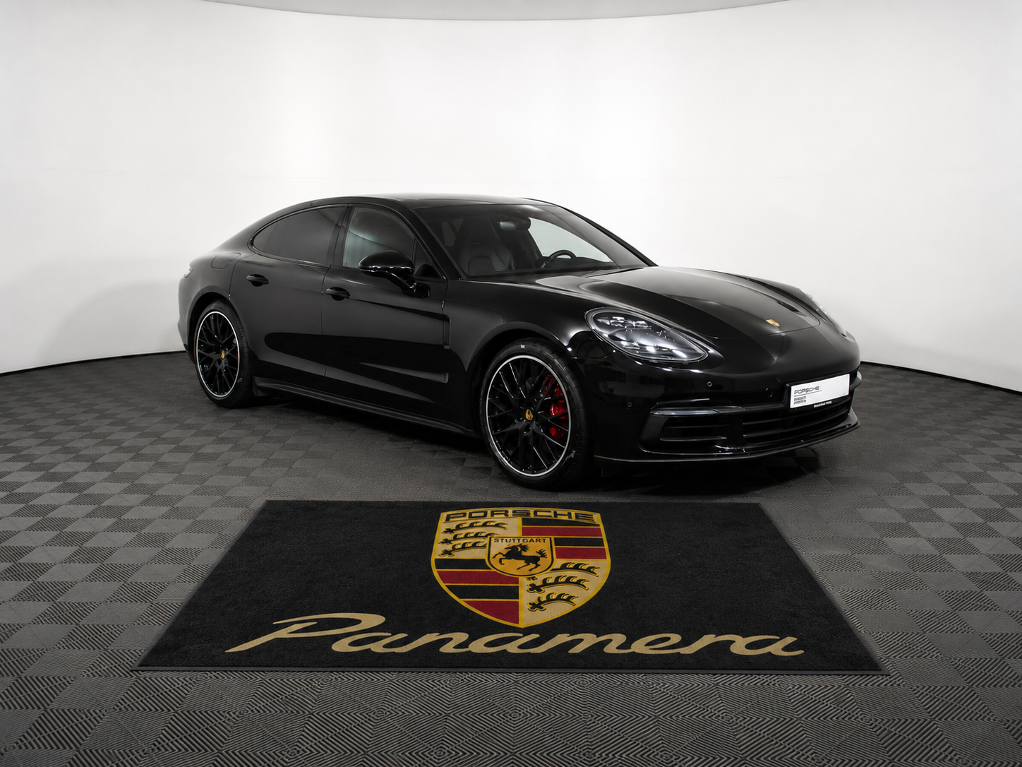 Porsche Panamera Garage Floor Mat 5x7 FT (60x87 Inches) Showroom Rug