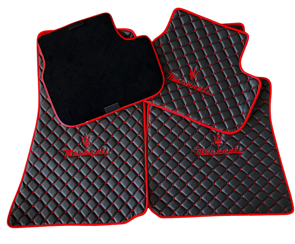 For Maserati Car Floor Mats Custom fit Leather for all Maserati Model Waterproof Carpet Liner
