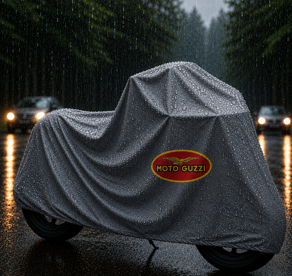 Moto Guzzi Motorcycle Protective Outdoor Cover – Rain, Sun & Dust Resistant