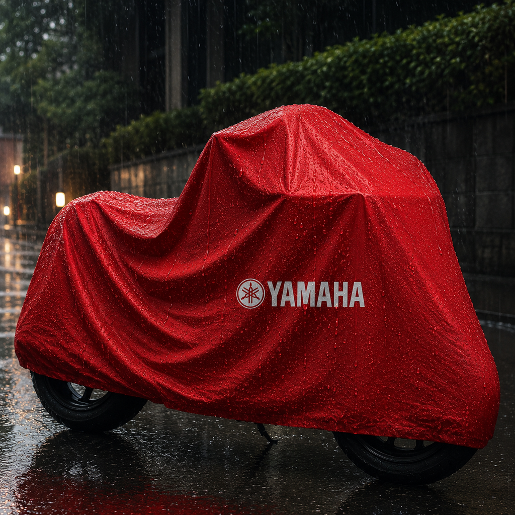 Yamaha Motorcycle Protective Outdoor Cover – Rain, Sun & Dust Resistant