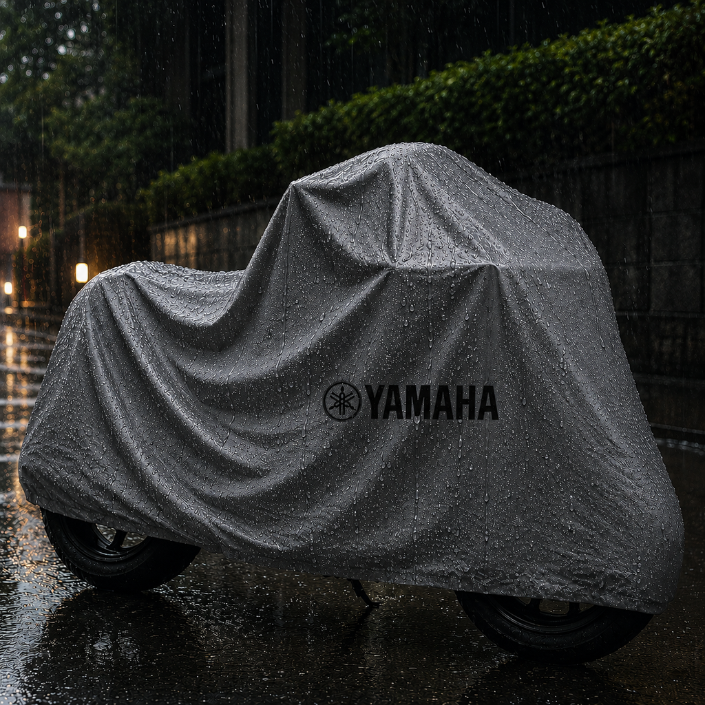Yamaha Motorcycle Protective Outdoor Cover – Rain, Sun & Dust Resistant