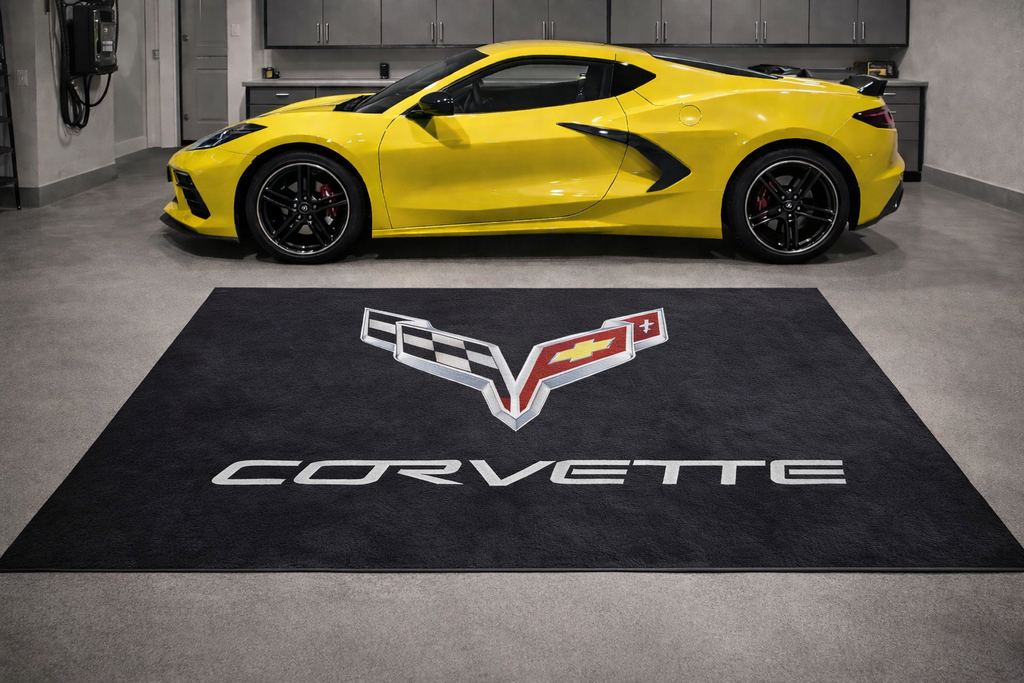 Corvette Luxury Rug 59.1 × 86.6 inch Home, Garage & Display Carpet