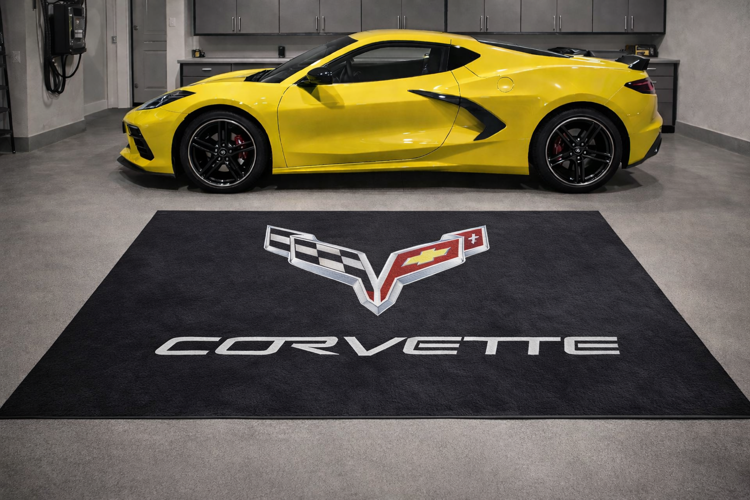Corvette Luxury Rug 59.1 × 86.6 inch Home, Garage & Display Carpet