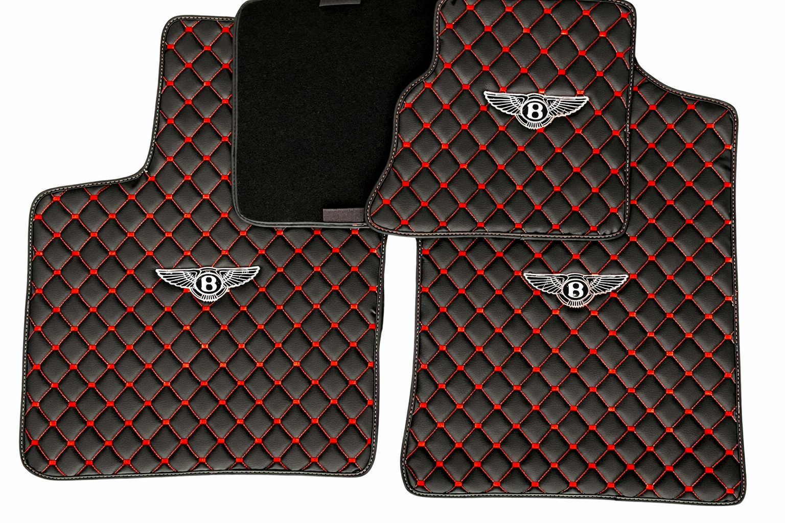 For Bentley Car Floor Mats Custom fit Leather for all Bentley Model Waterproof Carpet Liner