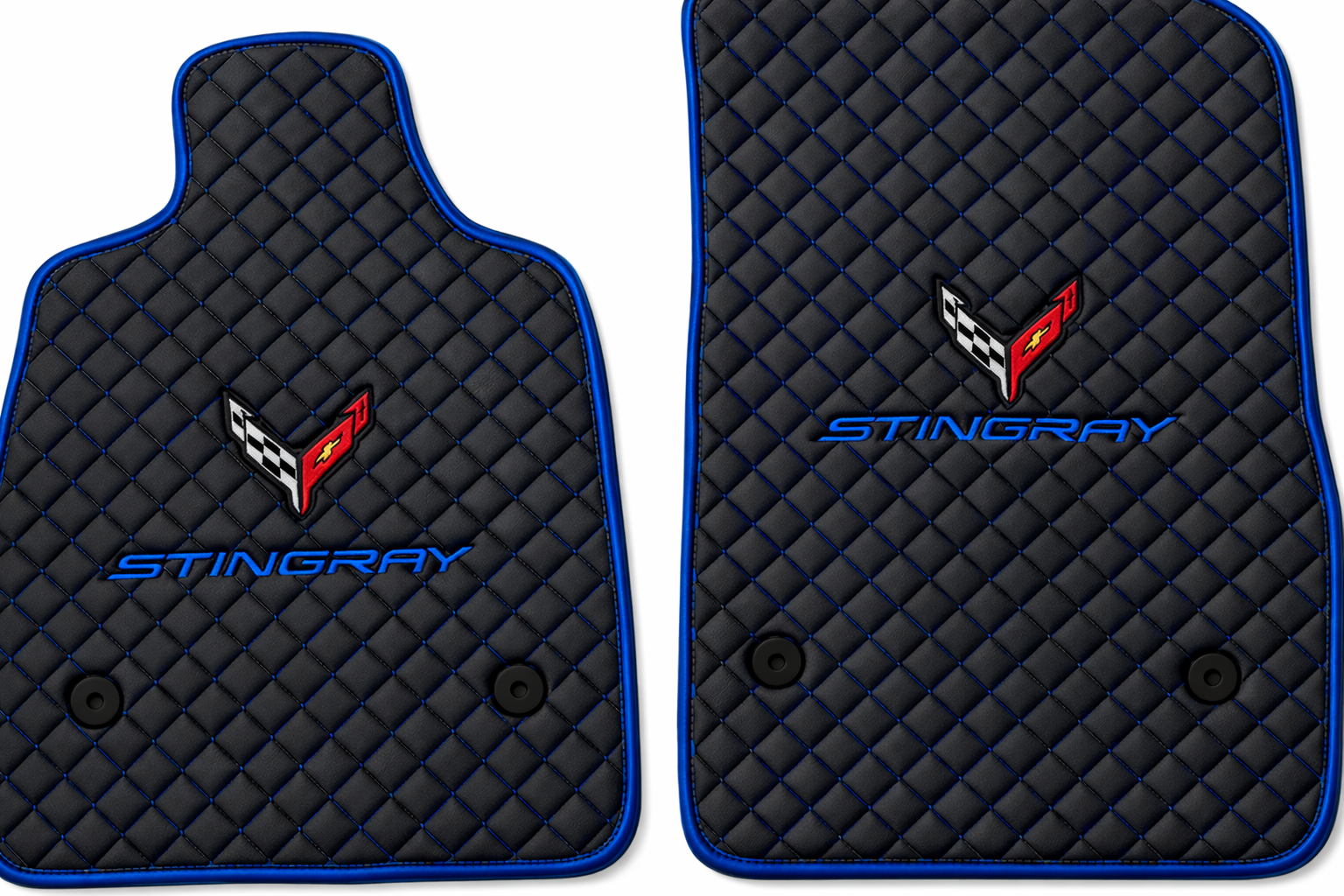 For All Corvette C8 Stingray Leather Car Floor Mats Custom fit for Corvette C8 Stingray Carpet Liner