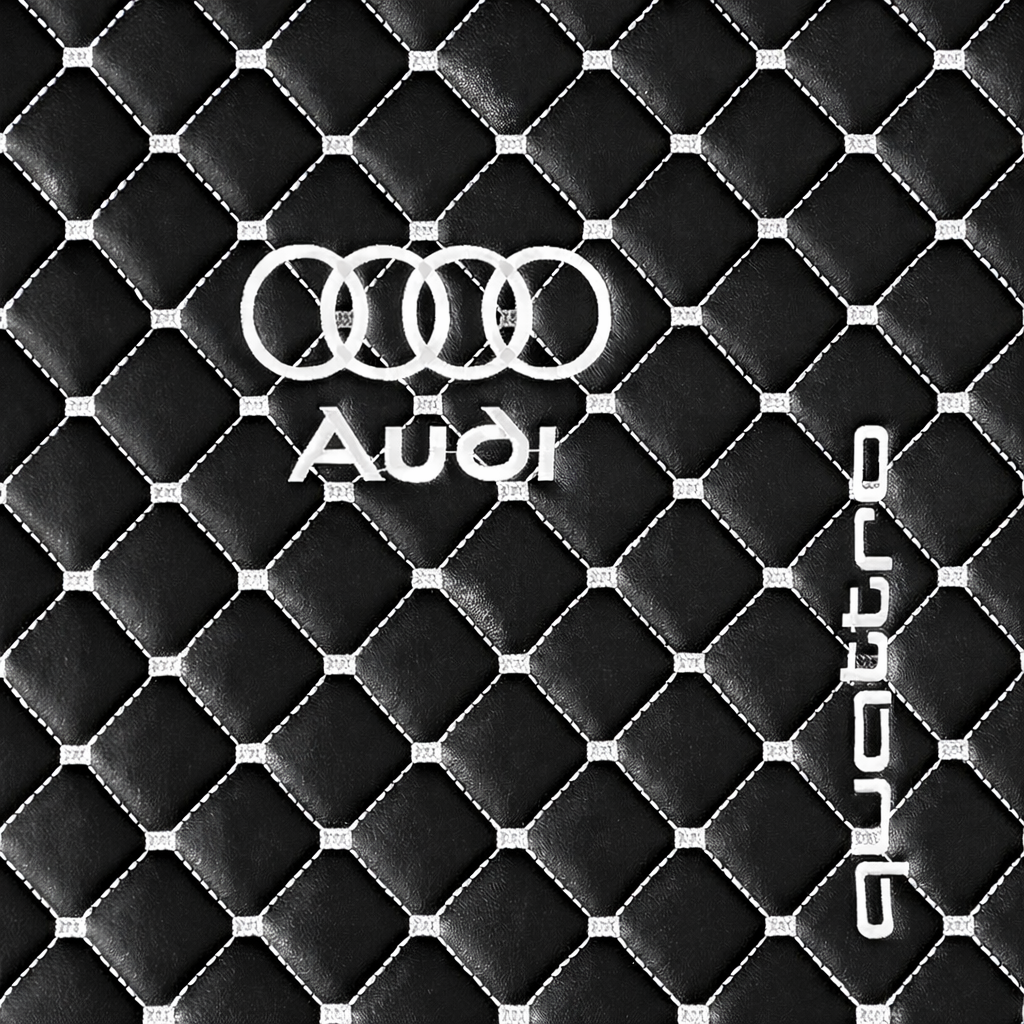 For Audi Quattro Car Floor Mats Custom fit Leather for all Audi Quattro Model Waterproof Carpet Liner