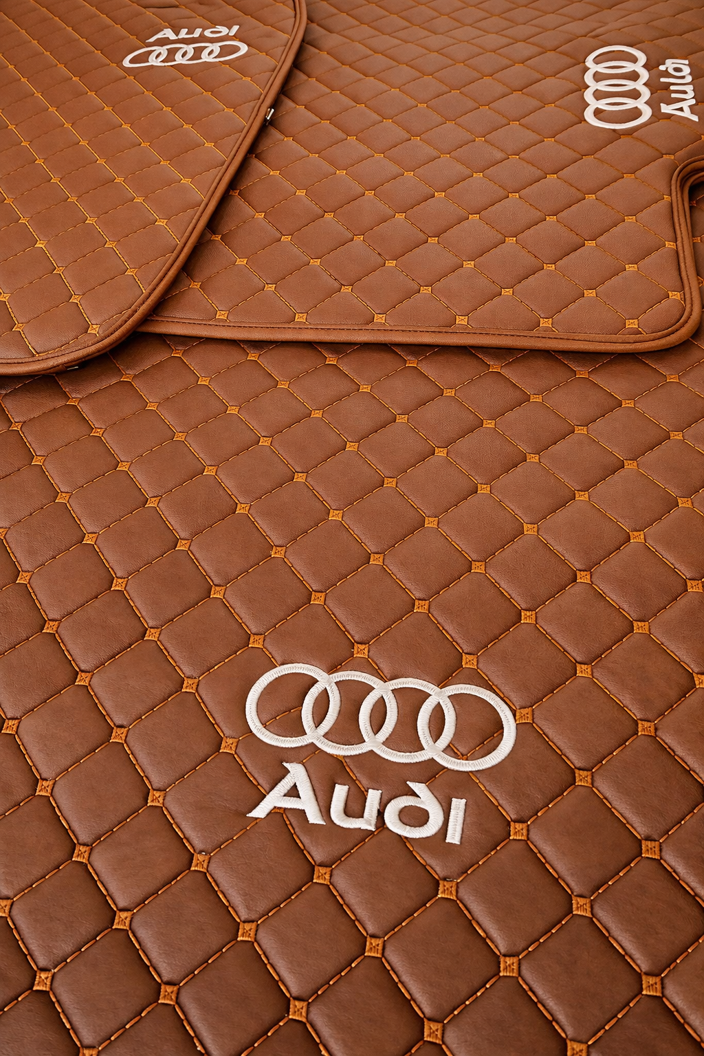 For Audi Car Floor Mats Custom fit Leather for all Audi Model Waterproof Carpet Liner