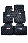 For BMW M3 Car Floor Mats Custom fit Leather for all BMW M3 Waterproof Carpet Liner