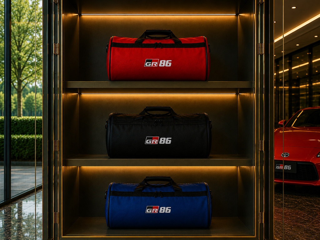 Luxury GR86 Duffel - Trunk Bag 12" × 20"