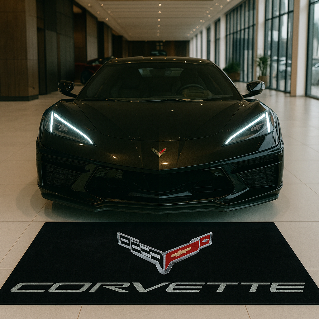 Corvette Luxury Rug 59.1 × 86.6 inch Home, Garage & Display Carpet
