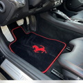 For all Ferrari F12 Berlinetta (2012-2017) Carpet Car Floor Mats for all F12 Berlinetta Carpet Liner