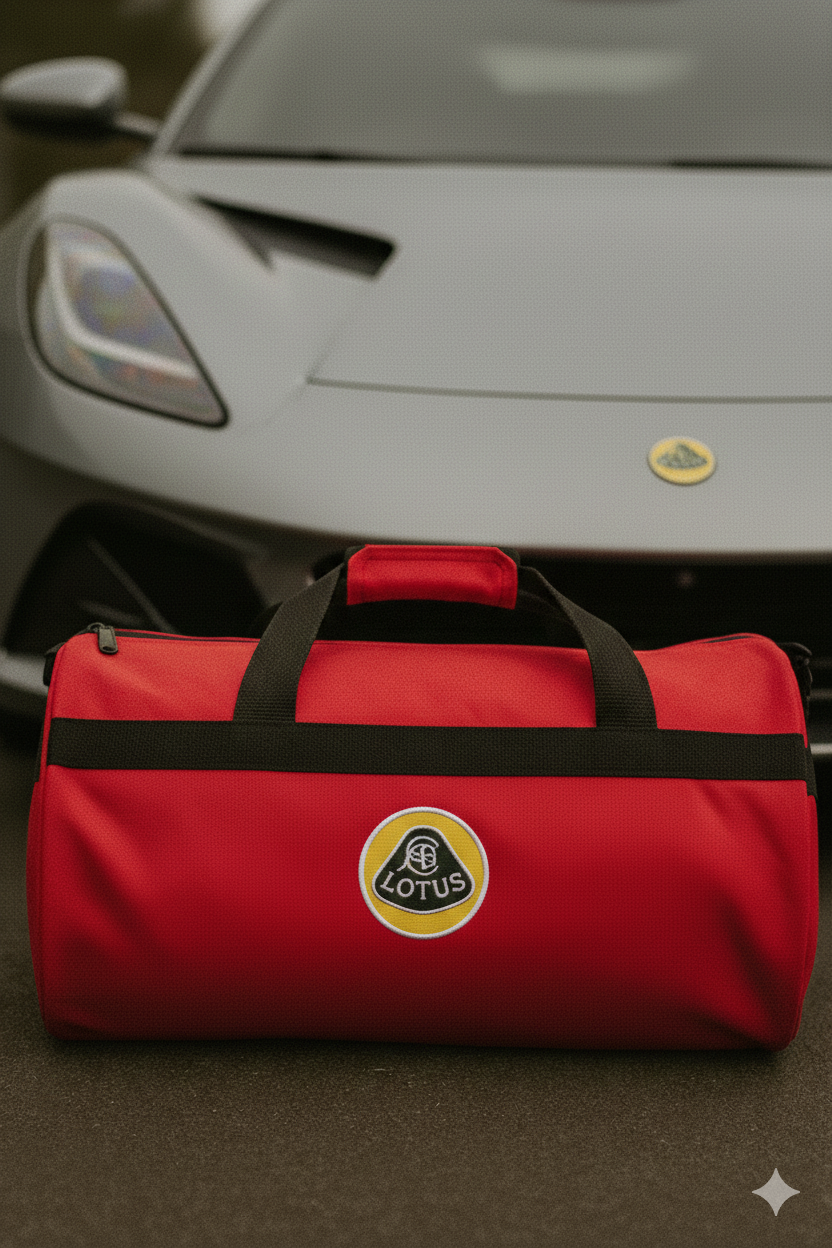 Luxury Lotus Duffel - Trunk Bag 12" × 20"