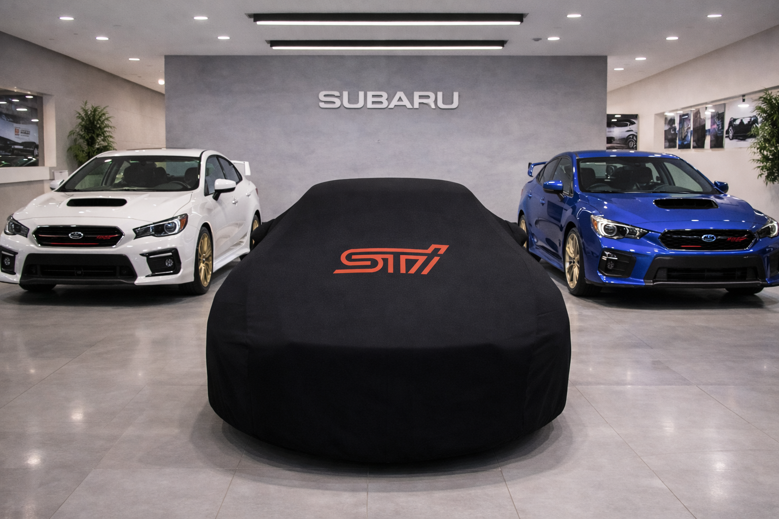 For Subaru STI Indoor Car Cover For All Model