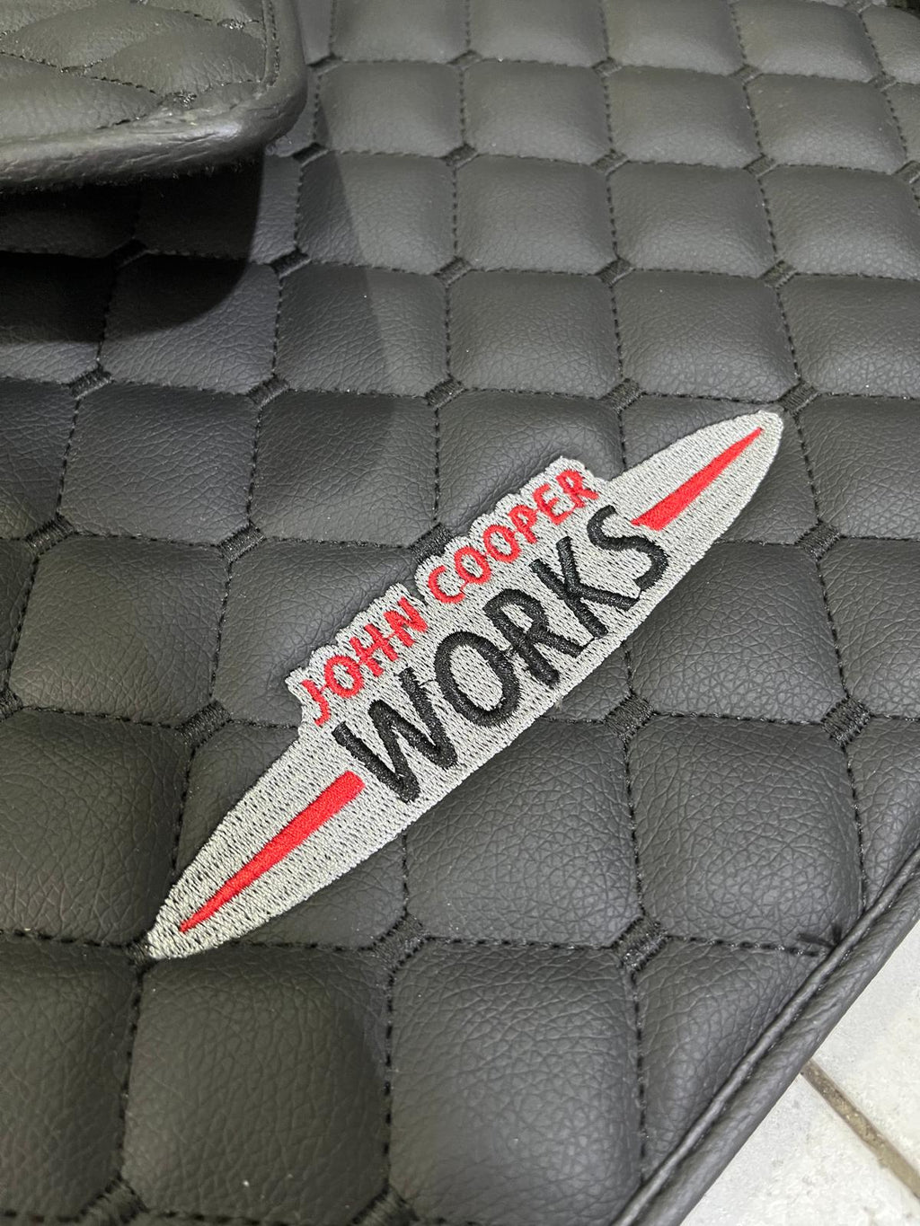 For Mini Cooper John Cooper Works R56-R56S (2007-2014) Car Floor Mats Custom fit Leather for all Mini Cooper Waterproof Carpet Liner