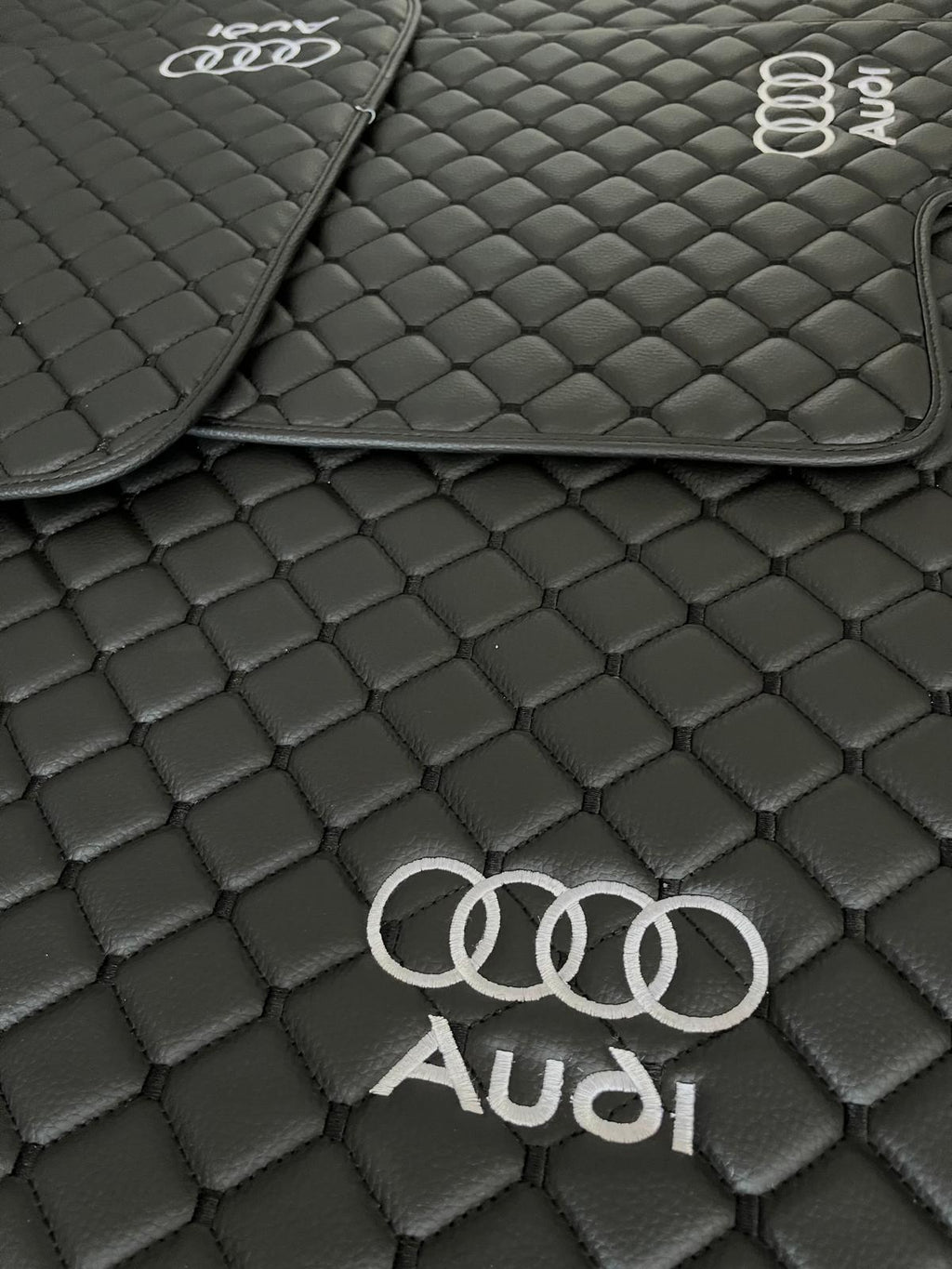 For Audi Car Floor Mats Custom fit Leather for all Audi Model Waterproof Carpet Liner