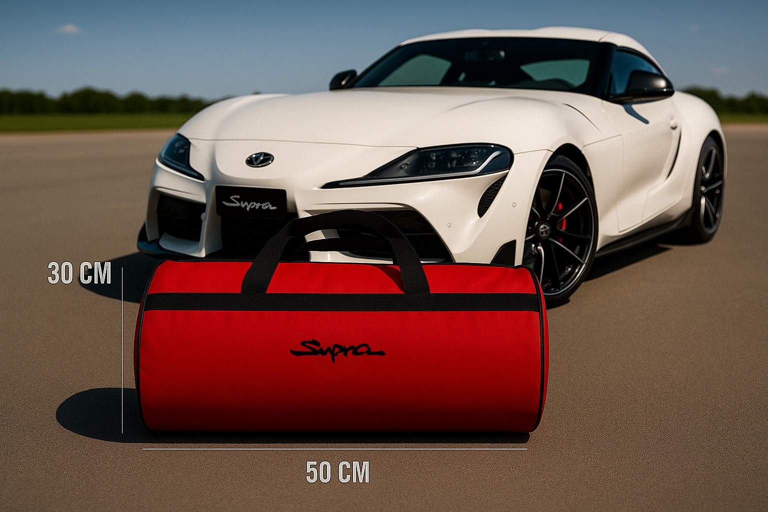 Luxury Supra Duffel - Trunk Bag 12" × 20"