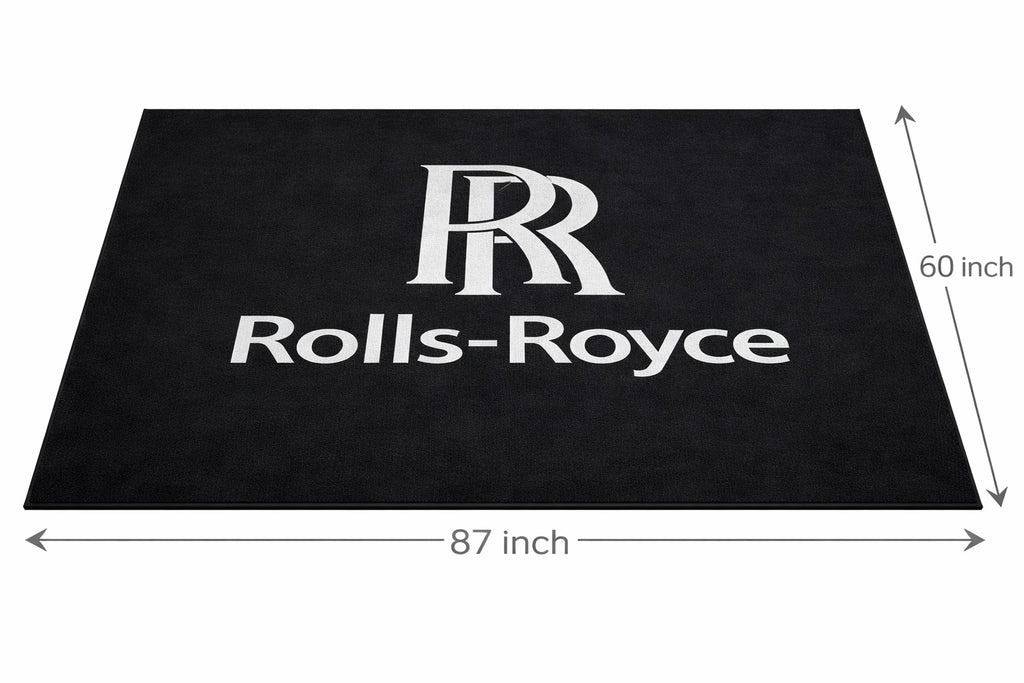 Rolls Royce Luxury Rug 59.1 × 86.6 inch Home, Garage & Display Carpet