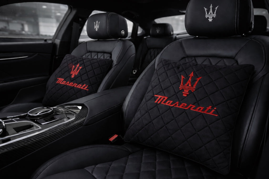 Maserati Velvet Lumbar Cushion - 2 PCS
