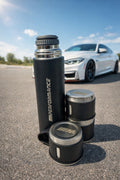 M Performance Laser Logo Thermos Set 500 ml – Insulated Flask with 3 Cups