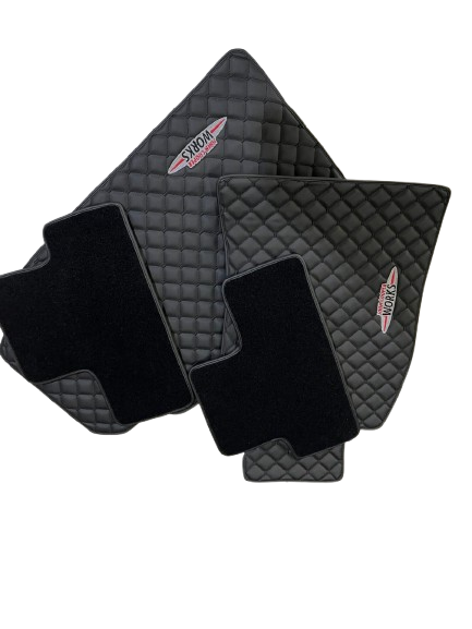 For Mini Cooper John Cooper Works R60 (2010-2016) Car Floor Mats Custom fit Leather for all Mini Cooper Waterproof Carpet Liner