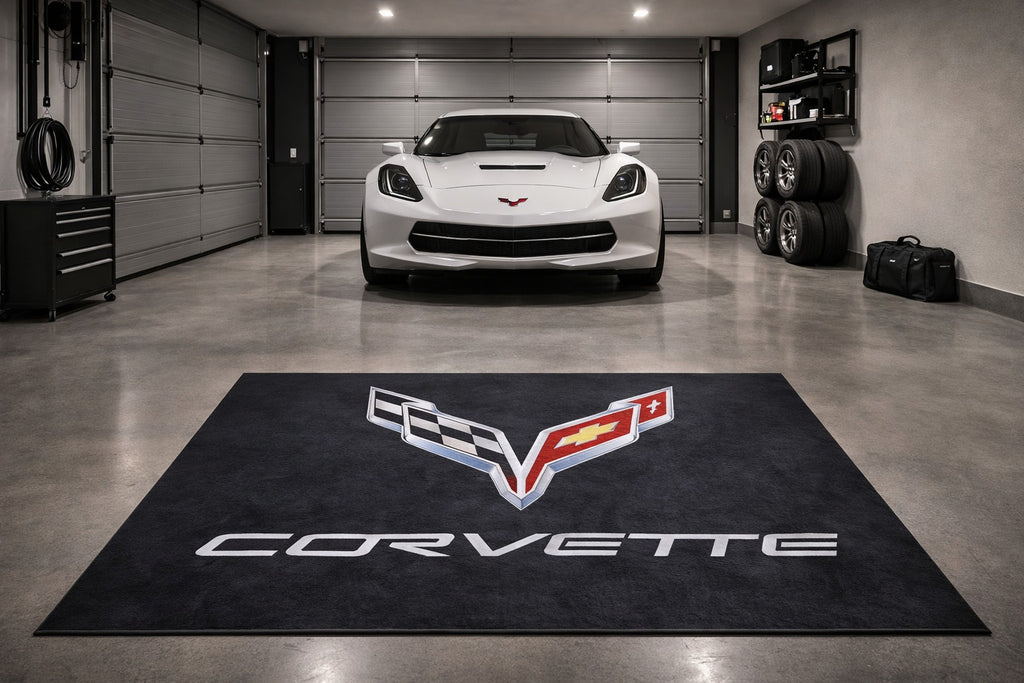 Corvette Luxury Rug 59.1 × 86.6 inch Home, Garage & Display Carpet