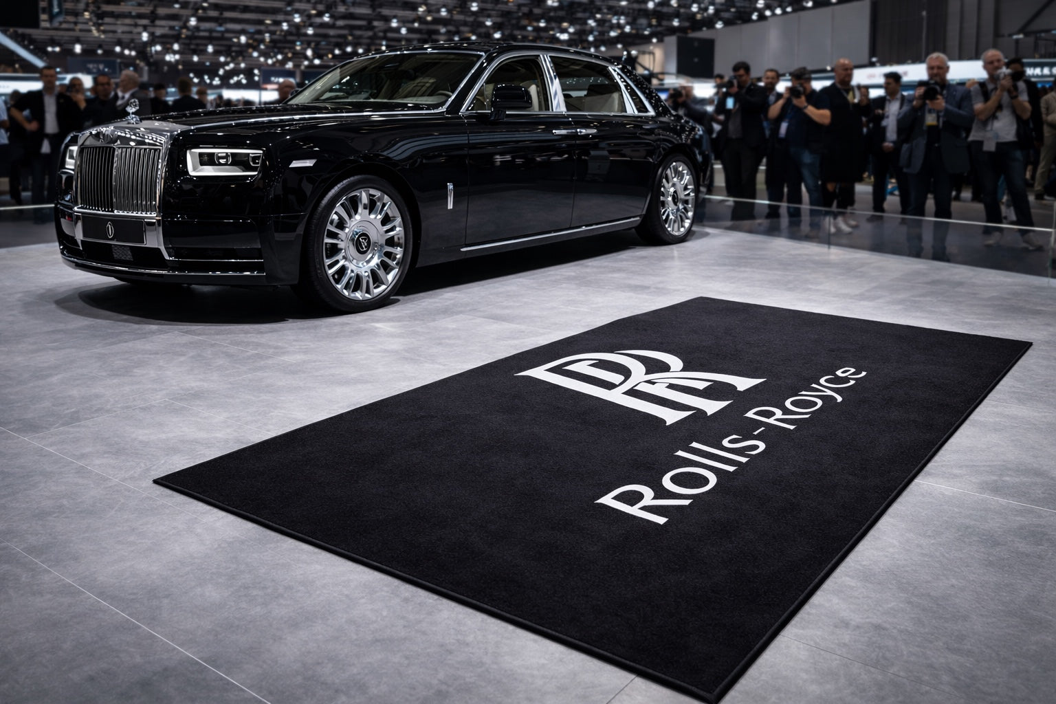 Rolls Royce Luxury Rug 59.1 × 86.6 inch Home, Garage & Display Carpet