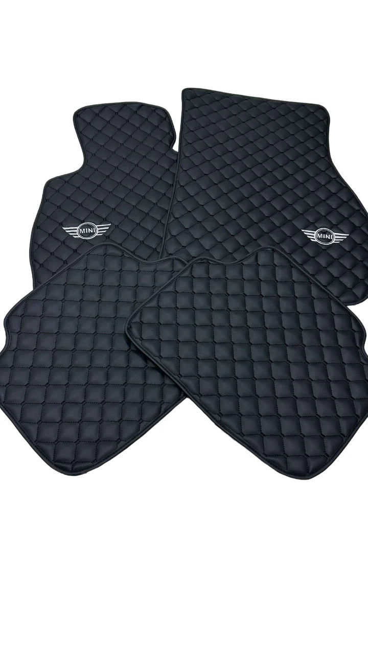 For Mini Cooper John Cooper Works R53 (2001-2006) Car Floor Mats Custom fit Leather for all Mini Cooper Waterproof Carpet Liner