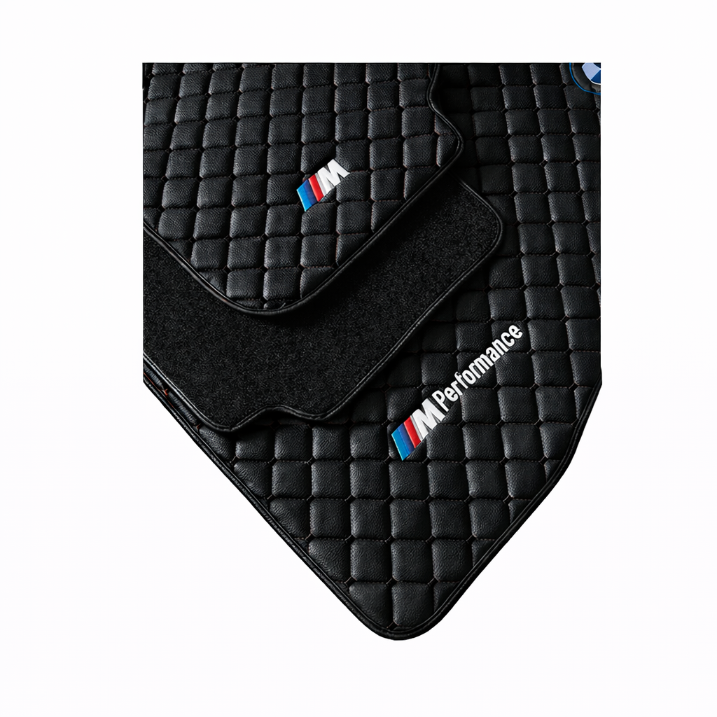 For BMW M Performance Car Floor Mats Custom fit Leather for all BMW M Performance Carpet Liner