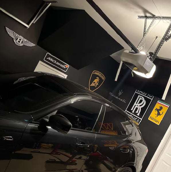 Corvette Wall Sign for Garage – Premium Wall Decor for Car Enthusiasts