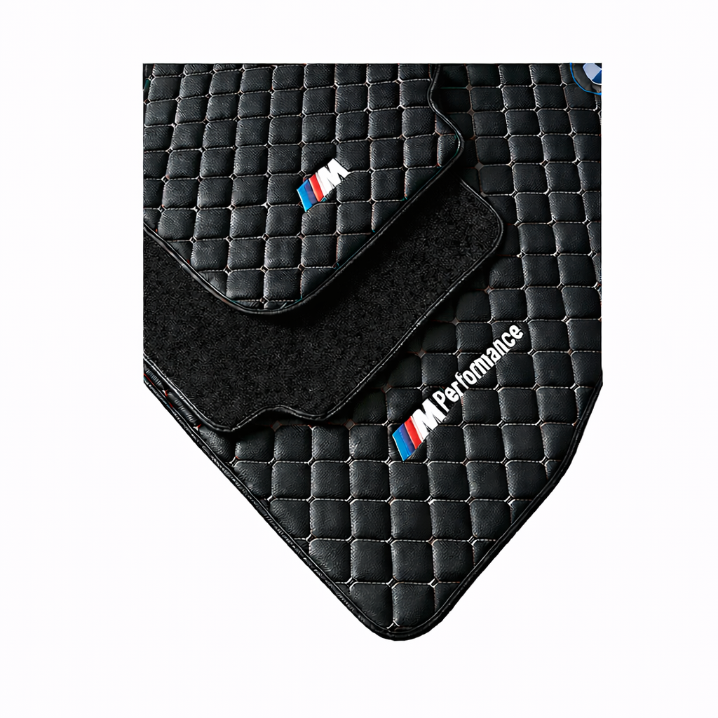 For BMW M5 Car Floor Mats Custom fit Leather for all BMW M5 Waterproof Carpet Liner
