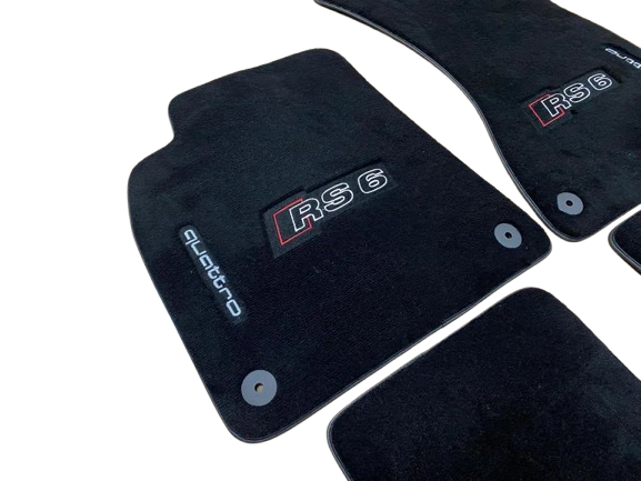For all Audi RS6 Quattro Carpet Car Floor Mats Custom fit for all Audi RS6 Quattro  Model Carpet Liner