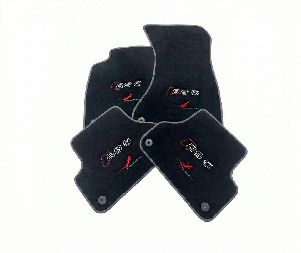 For all Audi RS5 Quattro Model Floor Mats Custom fit Carpet Liner