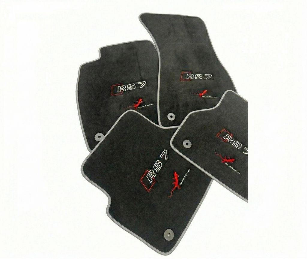 For all Audi RS7 Quattro Carpet Car Floor Mats for all RS7 Quattro Carpet Liner