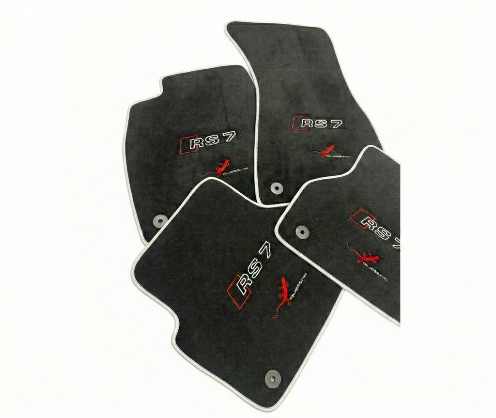 For all Audi RS7 Quattro Carpet Car Floor Mats for all RS7 Quattro Carpet Liner